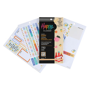 Happy Planner Fun Illustrations CLASSIC Sticker Book Value Pack