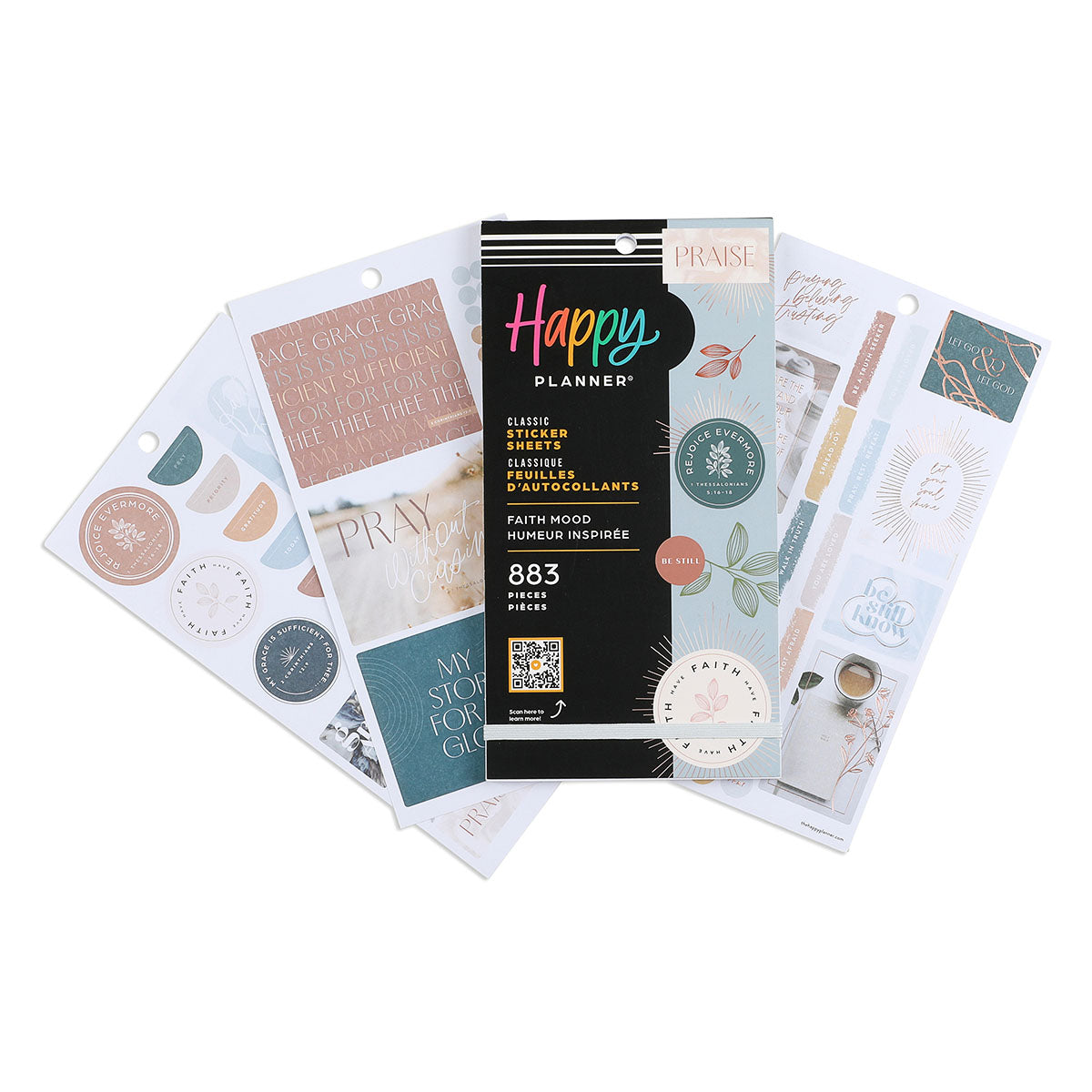 Happy Planner Faith Mood CLASSIC Sticker Book Value Pack