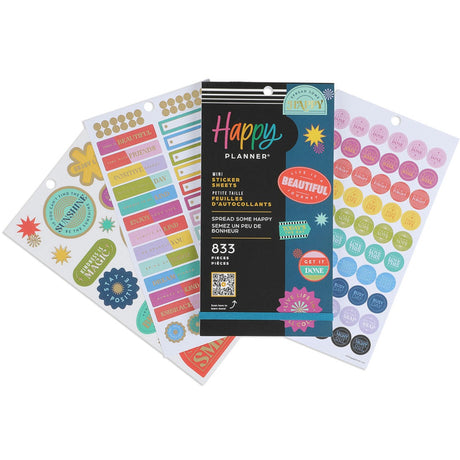 Happy Planner Spread Some Happy MINI Sticker Book Value Pack