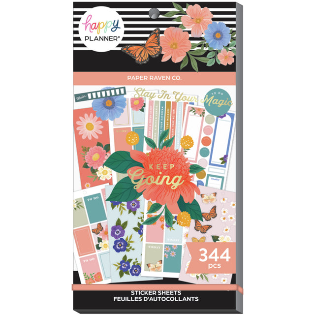 Happy Planner Paper Raven Sticker Book