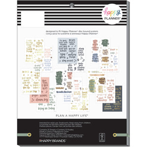 Happy Planner Gentle Reminders Large Sticker Book back cover