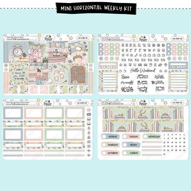 Book Magic Horizontal Weekly Sticker Kit