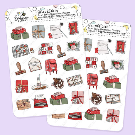 Christmas Planner Stickers I Holiday Planner (366952)