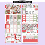 Dear Santa Vertical Weekly Sticker Kit