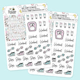 Winters Here Fitness Planner Stickers