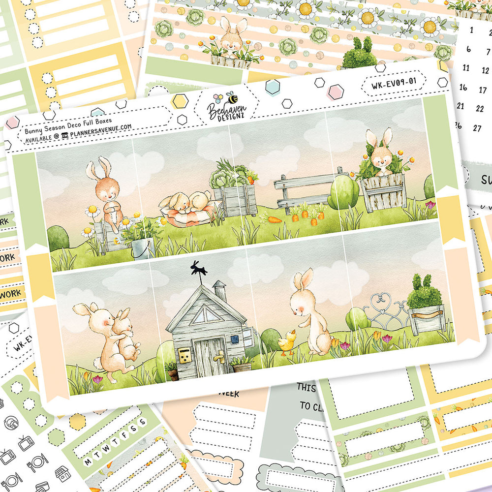 Bunny Season Vertical Weekly Kit