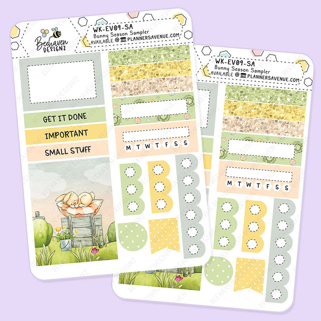 Bunny Season Sticker Sampler