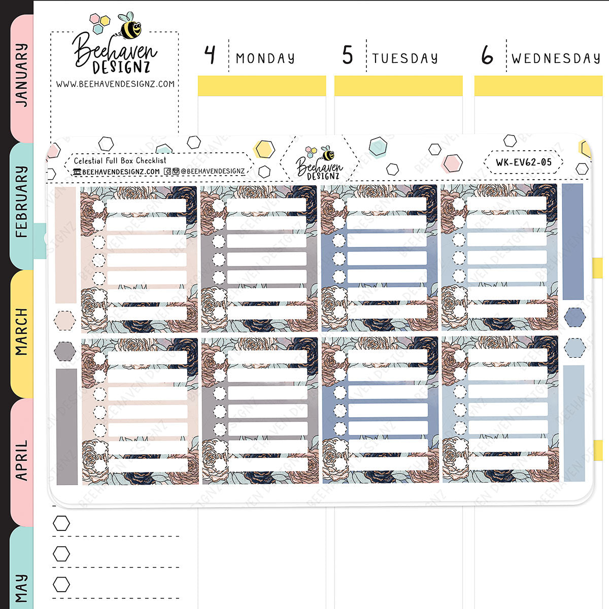 Celestial Vertical Weekly Kit