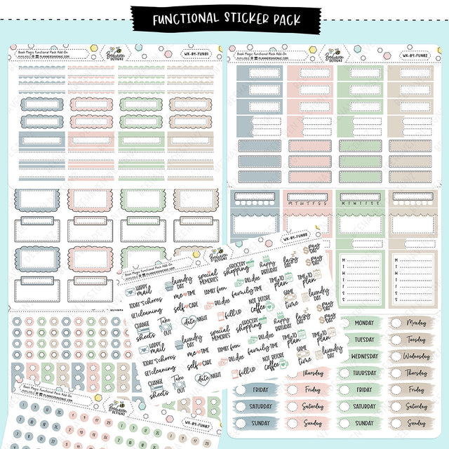 Book Magic Functional Sticker Kit