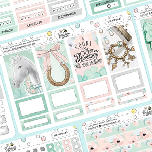 Lucky Charm Happy Planner Weekly Kit