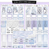 Winter Friends Happy Planner Weekly Kit