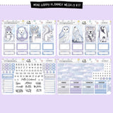 Winter Friends Happy Planner Weekly Sticker Kit