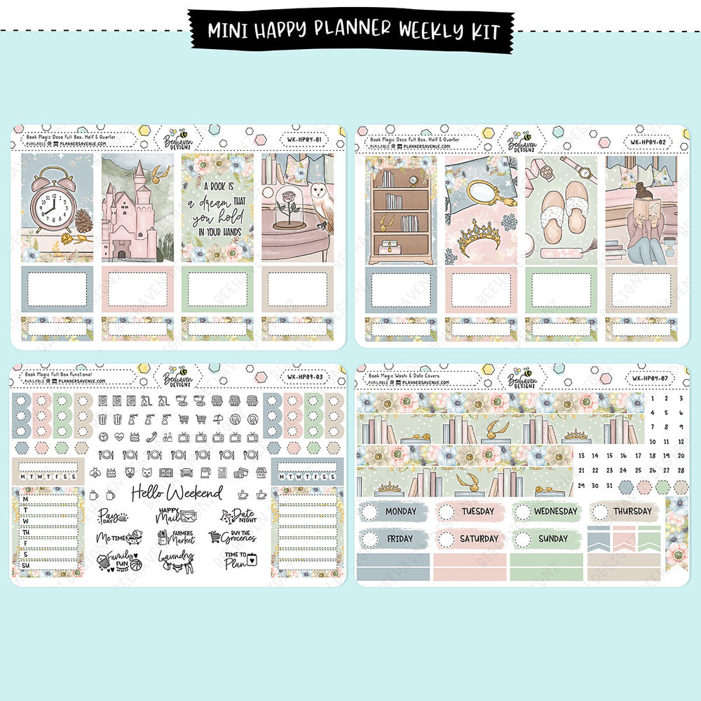 Book Magic Happy Planner Weekly Kit