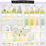 Bunny Season Happy Planner Weekly Kit