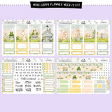 Bunny Season Happy Planner Weekly Kit