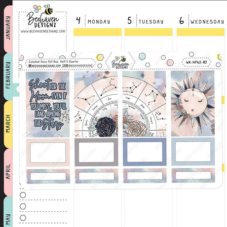 Celestial Happy Planner Weekly Kit