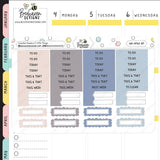 Celestial Happy Planner Weekly Kit