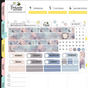Celestial Happy Planner Weekly Kit