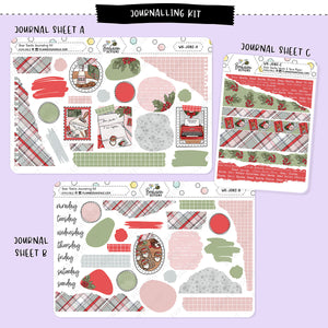 Dear Santa Journalling Sticker Kit