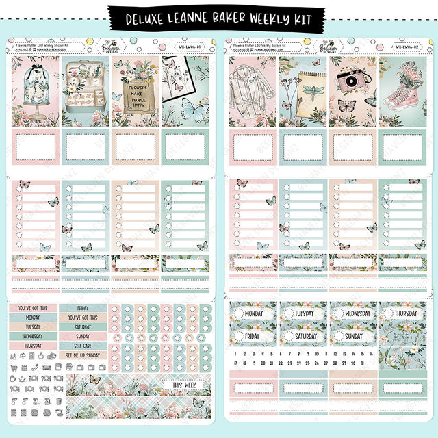 Flowers Flutter Leanne Baker Weekly Kit