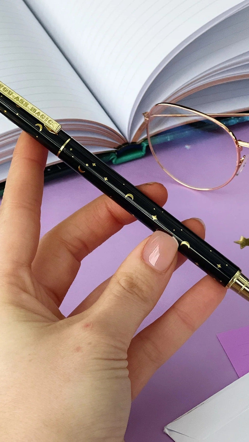 You are Magic Gel Rollerball Pen Black