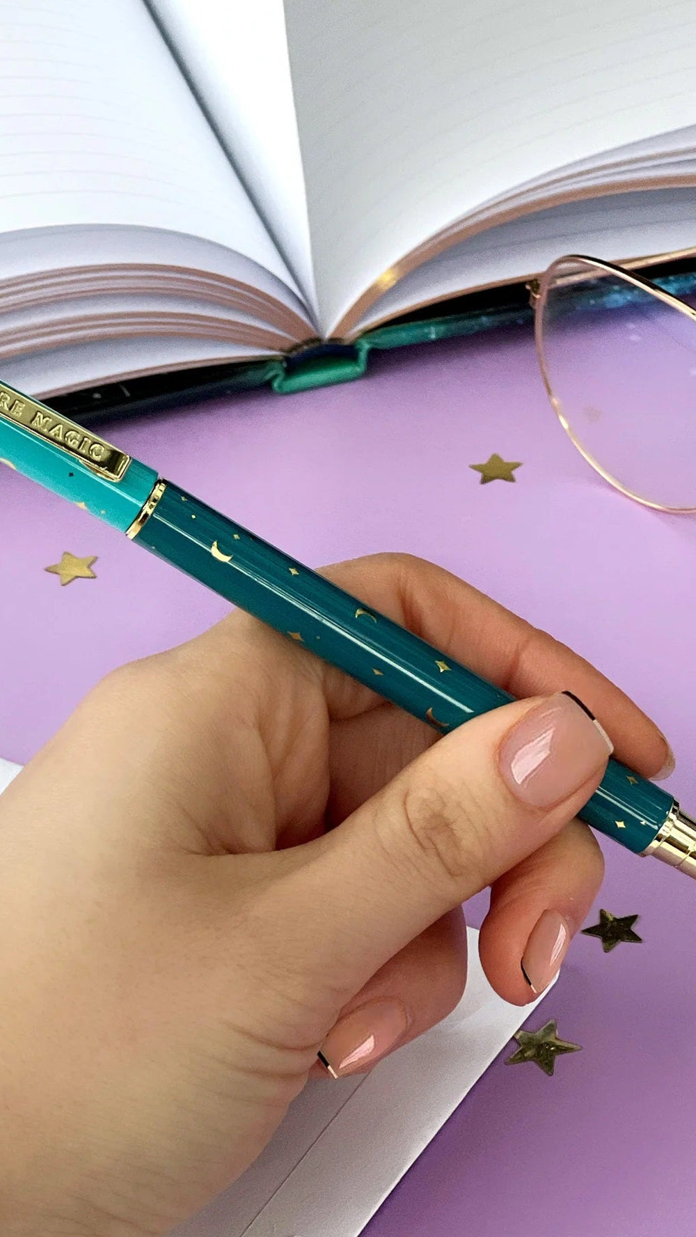 You are Magic Gel Rollerball Pen Teal