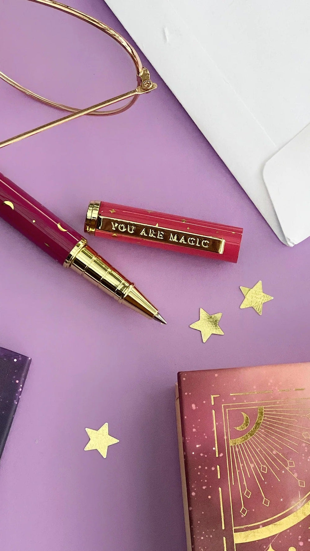 You are Magic Gel Rollerball Pen Pink the Quirky Cup Collective