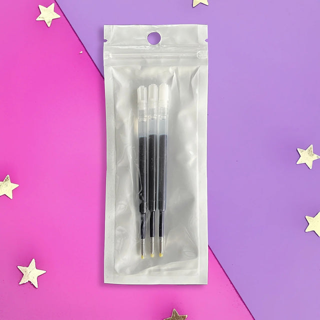 Gel Rollerball Pen Refill Black