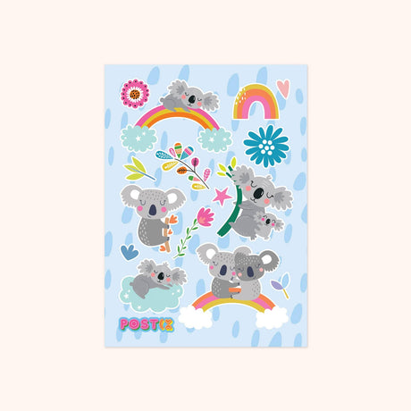 Koala's Quiet Time Sticker Sheet