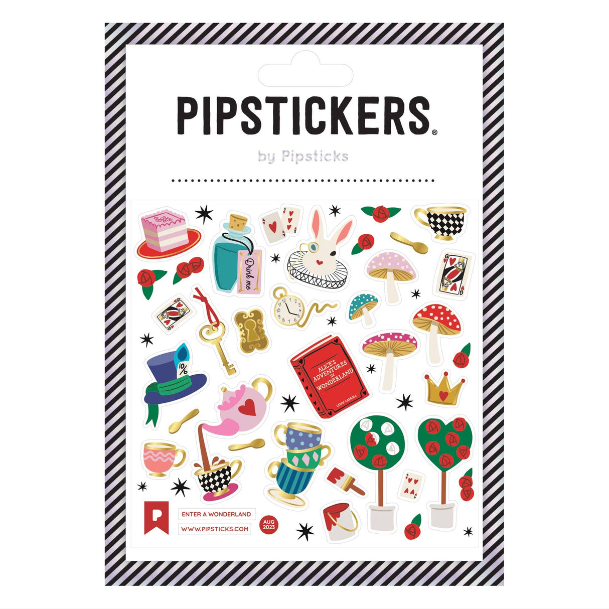 Enter A Wonderland Stickers by Pipsticks