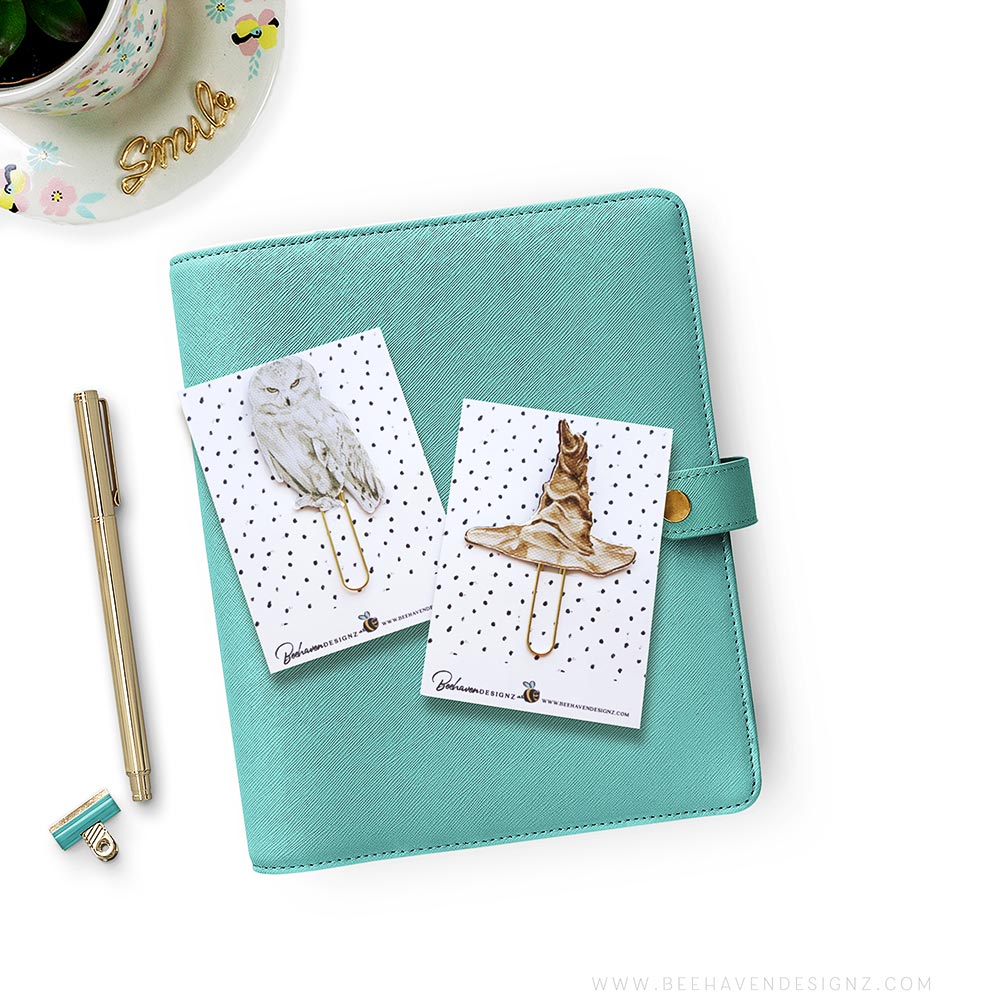 Hogwarts Magic School Planner Clips