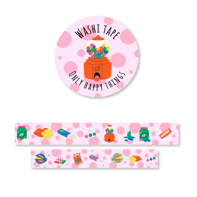 Bubblegum Bliss Washi Tape