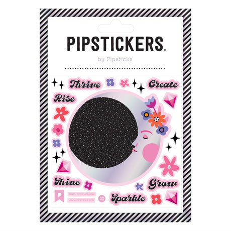 Reach For The Moon Stickers by Pipsticks