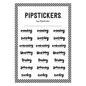 Coloir-in Days Of The Week Stickers by Pipsticks