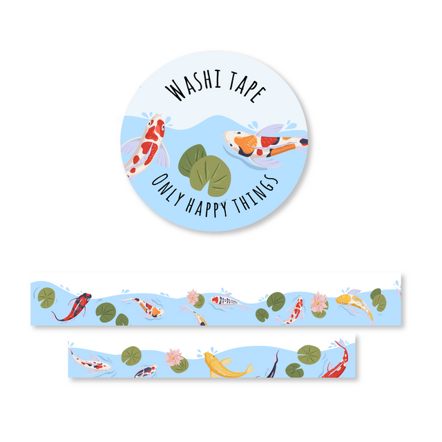 Koi Pond Washi Tape