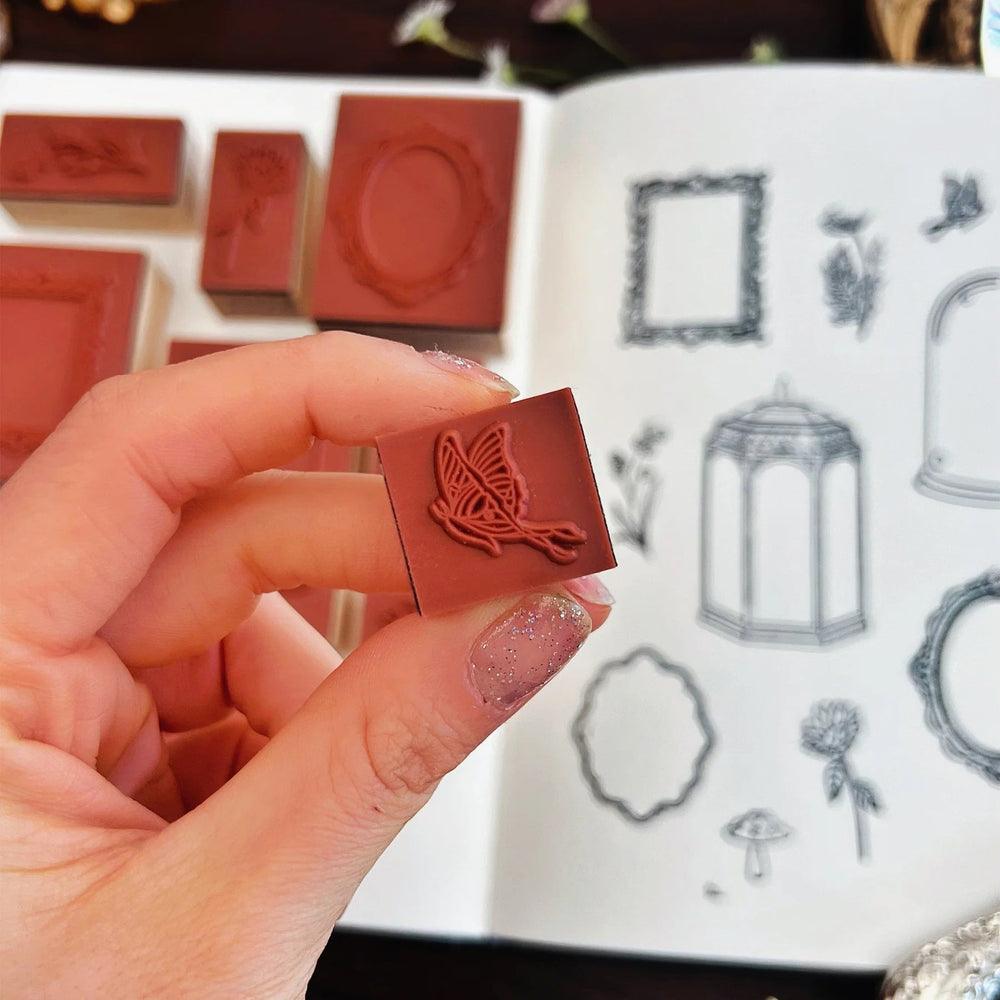 Frames & Florals Stamp Set - The Quirky Cup Collective