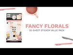 Happy Planner Fancy Florals Teacher Stickers Value Pack
