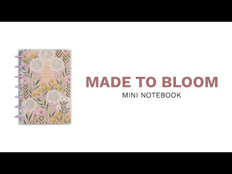 Happy Planner Made to Bloom MINI Notebook