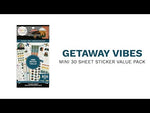 Happy Planner Mini Getaway Sticker Book Value Pack