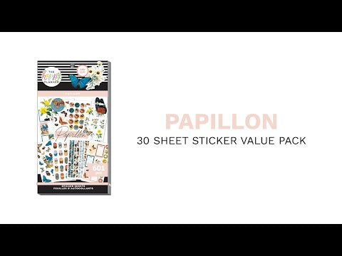 Happy Planner Papillon Value Sticker Pack