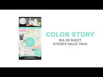 Happy Planner Big Colour Story Sticker Book Value Pack