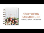Happy Planner Southern Farmhouse Classic Recipe Organizer