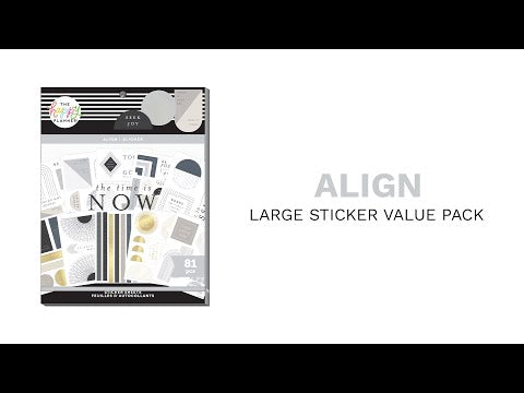 Happy Planner Align Large Sticker Value Pack