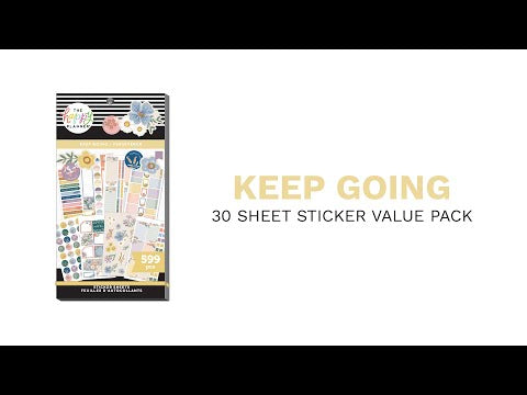 Happy Planner Keep Going Value Sticker Pack