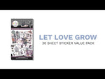 Happy Planner Let Love Grow Value Sticker Pack