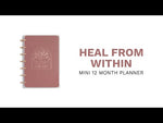 Happy Planner Heal from Within MINI WELLNESS - 12 Month Jul 2023 to Jun 2024