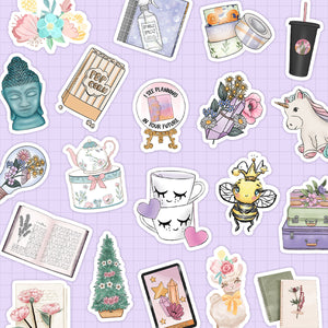 Grab Bag Die Cut Stickers