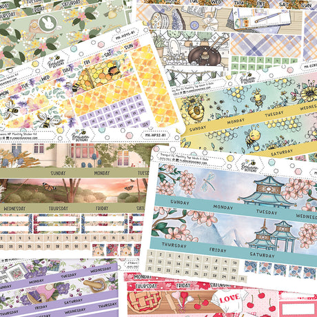 Stickers Grab Bag, Vintage People Stickers, 45 Pieces Sticker Pack