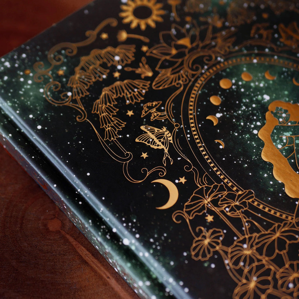 Wonderland Journal gold foil details