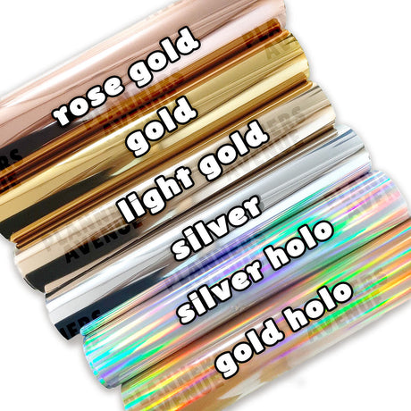 Foiled Planner Sticker Colour Choice